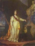 Dmitry Levitzky Catherine II as Legislator in the Temple of the Goddess of Justice Sweden oil painting artist